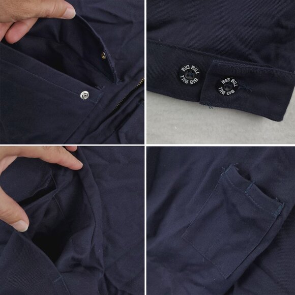 Big Bill FR Work Jacket Flame Resistant CAT2 Westex (Liner Compatible) Medium - Picture 11 of 13